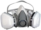 3 Dual Cartridge Respirator Packout 07178, Organic VAPOR/P95, Medium. Fixed Price $79.61.