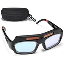 Phosyder Solar Auto Darkening Welding Goggles, Pc Lens Eyes One Size, Black. Fixed Price $22.02.