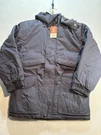 Red Kap Men's Heavyweight Parka Navy Blue JP70NV Size Small Hooded Jacket Zip. Fixed Price $59.95.