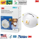 3M 8511 N95 Particulate Respirator Masks W/ Exhalation Valve. Fixed Price $13.99.
