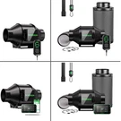 Vivosun Aerozesh G4/G6/G8 Inline Duct Fan Smart Ventilation System For Grow Tent. Fixed Price $240.29.
