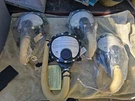 Scott Ramic 804167 01 Mask Respirator Aviation Pump Aircraft Vintage 1992. Fixed Price $125.00.