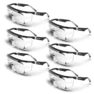 Dex Fit Safety Work Over Glasses SG210 Otg, 6 Pairs, Z87, Fog & Scratch Resistan. Fixed Price $110.14.