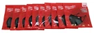 Milwaukee Performance Face Mask, Adjustable Straps, 10 Black S/m Masks!. Fixed Price $15.99.