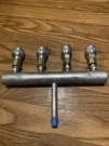 Genuine Msa 47370 Compressed Air Supply Manifold Assembly 4-OUTLET Foster Steel. Fixed Price $400.00.