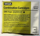 New Partial Box Of Msa 491630 Combination Cartridges Gme-h Sealed. Fixed Price $49.99.