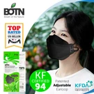 10 Pcs KF94 Black Protective Face Mask Adult Made In Korea Kfda Certified Botn. Fixed Price $11.99.