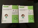 Ahotop Kids Filtering Half Mask KN95 Individually Wrapped Colors 40 Pcs. Fixed Price $8.99.