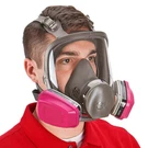 3M 6900 Full Face Ppe Respirator Mask & 2- 60921 Organic Vapor Cartridge Large. Fixed Price $244.95.