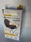 2 Copper Fit Never Lost Face Masks W/lanyard -1 Blue & Charcoal. Fixed Price $7.99.