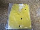 River City Garments Rainwear Classic 200C Sz Xl Raincoat & Hood Yellow Pvc. Fixed Price $25.00.