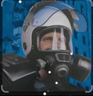 Scott M-98 M98 Gas Mask Respirator M/l +nbc Drinking System Optional Filter. Fixed Price $241.96.
