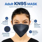 Respirator Face Mask Kn, Protective Breathe 95. Qty 50. Black. Fixed Price $49.99.