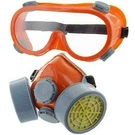 Iit 91440 Twin Cartridge Respirator With Safety Goggles. Fixed Price $20.00.