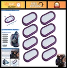 8 Pack P100 Respirator Filters Replacement For Elipse Half Mask SPR451 SPR457. Fixed Price $56.99.