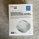 Honeywell Disposable Dust Mask, Box Of 50 (RWS-54001). Fixed Price $19.95.