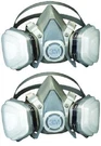 3M 07193 Dual Cartridge Respirator Assembly Organic Vapor, Large (2 Pack). Fixed Price $54.50.