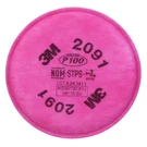 3M 7000051991 P100 Particulate Filter 2091/07000 Bayonet 2-PACK. Fixed Price $22.87.