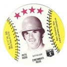 1976 Msa Blank Back Baseball Disc - Pete Rose Nno Mint. Fixed Price $19.99.