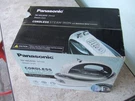 Panasonic NI-WL600 White Cordless Iron 1500W Wide Stainless St. New- Sealed Box. Fixed Price $79.00.