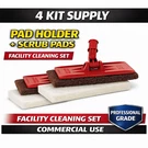 3M Doodlebug Holder Kit Pack 6472PK Scrubber Pads Commercial. Fixed Price $219.99.