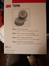 24 Boxes Of Single 3M Respirator 7090 / P100 Replacement Particulate Filters.. Fixed Price $72.00.