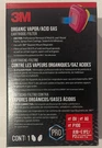 3M 60923 Organic Vapor Acid Gas P100 Respirator Protection Replacement Cartridge. Fixed Price $19.80.