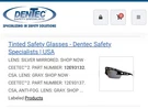 Dentec 12E93132 Ceetec Safety Glasses Box Of. Fixed Price $19.99.