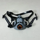 Honeywell Half Face Respirator North Dual Cartridge 5500 Series Sz Black 52572. Fixed Price $12.32.