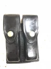 Gould & Goodrich Police Leather Double Magazine Case, Hi-gloss, Brass H627-3CL. Fixed Price $18.99.