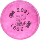 3M Particulate Filters P100 #2091/07000 Pink, One Size, Count. Fixed Price $16.95.
