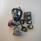 Msa Optimair Mask Powered Purifying Respirator 2 Chargers / Batteries. Fixed Price $499.98.