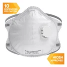 Kleenguard N95 Particulate Respirator Molded Cup With Valve Niosh 10 Per Box. Fixed Price $21.50.