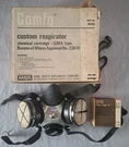 Vintage Msa Comfo Respirator W/ Box Bureau Of Mines Approved Display Only. Fixed Price $149.99.