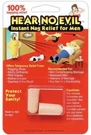Funny Hear No Evil Anti Nag Plugs Married Mens Dads Joke Birthday Present. Fixed Price $5.35.