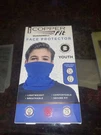 Copper Fit Guardwell Face Protector Youth Mask Blue New. Fixed Price $6.99.