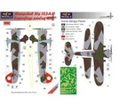 Lf 1/72 Henschel Hs 123A-0 Camouflage Painting Mask For Airfix/avis/fly Kit. Fixed Price $13.53.