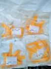 Drager R50282 Full Face Mask Headstrap Silicone Yellow 4 Pc Lot. Fixed Price $172.74.