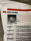 Medium Half Masks & Filters 3M 6291/07002 P100 Particulate New.. Fixed Price $15.55.