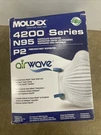 Moldex 4200 Box 10 Air Wave Medium / Large N95 Respirator Masks New Expire 2030. Fixed Price $25.00.