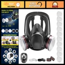 Reusable Full Face Respirator Mask - Professional Gas For Dust, Chemicals,. Fixed Price $93.99.