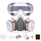 Airgearpro G-500 Reusable Respirator Mask A1P2 Dual Filtration Gas Dust Paint. Fixed Price $70.95.