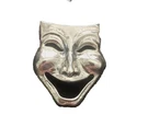 Sterling Silver Vintage Beau Thespian Comedy Mask.. Fixed Price $14.99.