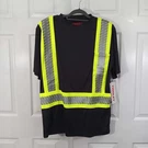 Tingley Job Sight Hi-vis Safety Premium Short Sleeve Shirt Sz Workwear Pocke. Fixed Price $25.00.