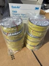 3M 7253 Pack Of 10 Organic Vapor / Acid Gas Cartridges - New In Box. Fixed Price $49.00.