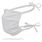 Gildan Adult Reusable 3-LAYER Tie-on Cotton Face Mask (48 Pack), White Pa.... Fixed Price $56.79.