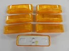 7 Amber Marker/ Clearance Light Optronics Rv Trailer Truck 1-1/4 X 3-3/4" 2 Pr. Fixed Price $17.95.