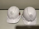 2 Klein Tool Hard Hats With Padded Suspension Model 60107. Fixed Price $40.00.