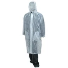 Tingley C61210 Tuff-enuff Coat With Detachable Hood Clear 48" Xl. Fixed Price $22.86.