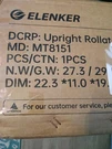 MT-8151 Elenker Upright Walker, Stand Rollator With Padded Seat Nib. Fixed Price $100.00.
